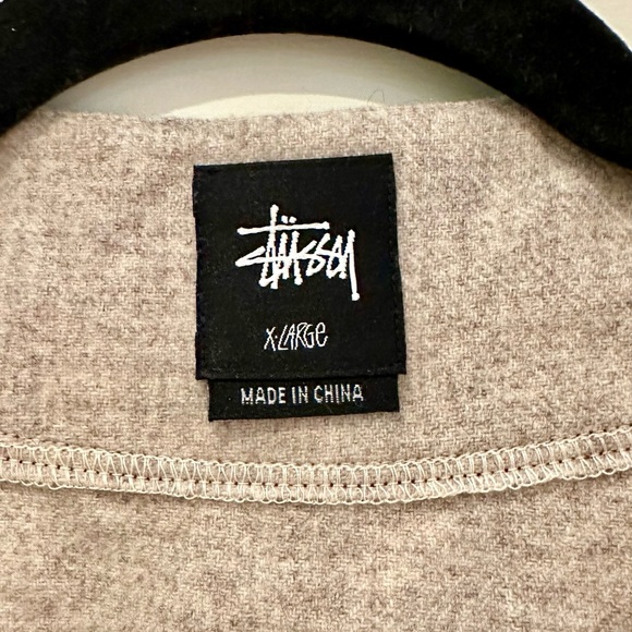 Stussy baseball jersey (wool blend) - Picture 6 of 6